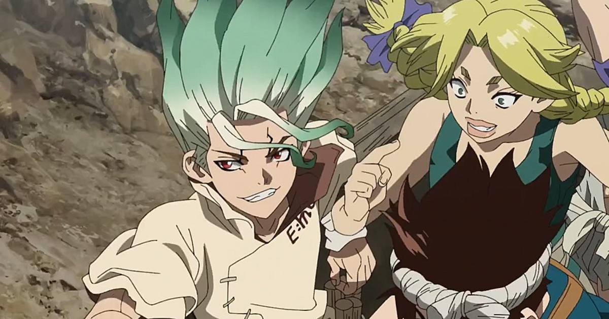 Senku Faz Uma Televisão kkkkkkkkkk - Dr. Stone : New World #animes