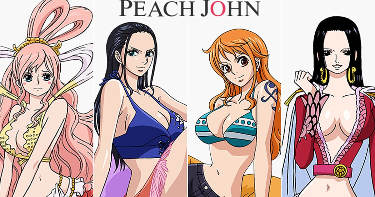 One Piece's Nami, Robin, Hancock, Shirahoshi Inspire Lingerie