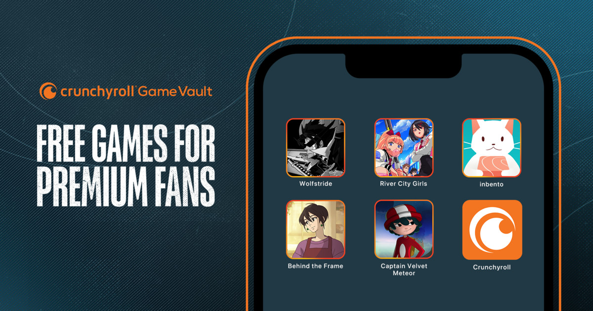 Crunchyroll Adds Game Streaming for Mega and Ultimate Fans