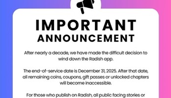 Kakao Entertainment to Shut Down Web Novel Platform Radish by End of 2025