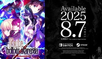 Fate/hollow ataraxia Remastered Game Releases on August 7