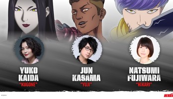 Rooster Fighter Anime Casts Yūko Kaida, Jun Kasama, Natsumi Fujiwara