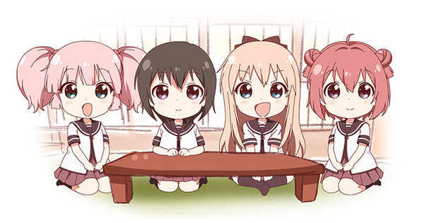 Yuruyuri Gets 4-Episode Miniyuri Net Anime