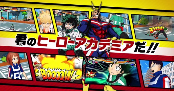 My Hero Academia 3DS Game's Promo Previews Gameplay - News - Anime News