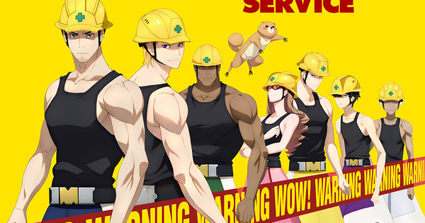 The Marginal Service – Anime original do diretor de SAO Gun Gale