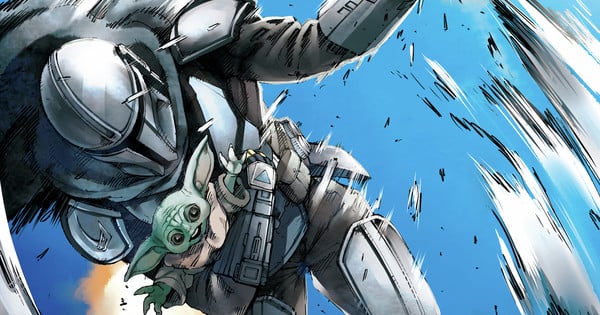 Attack on Titan's Hajime Isayama Draws The Mandalorian and Grogu Art