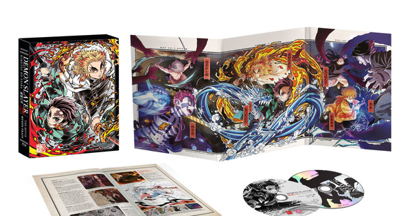 Demon Slayer: Kimetsu no Yaiba Mugen Train Set 2-Volume Set with Box, Video software