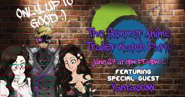 NIJISANJI EN VTuber Vantacrow Joins The Summer 2025 Anime Trailer See Event! thumbnail