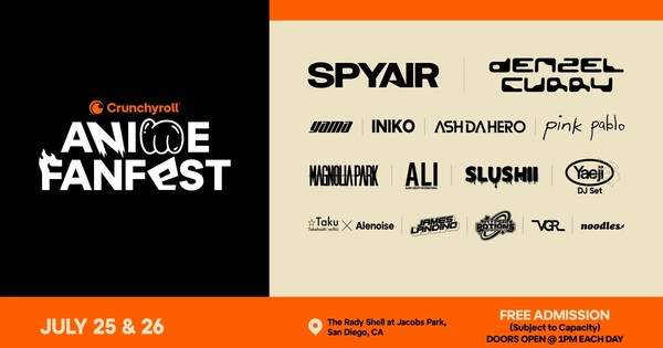 Crunchyroll Holds San Diego Music Festival During Comic-Con International