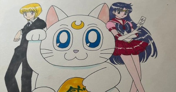 Sailor Moon Creator Cheers on Husband (& Hunter X Hunter Creator) With Crossover Art