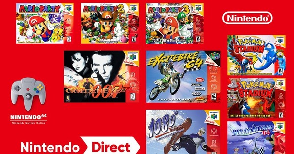 Goldeneye 007 And More New N64 Games Announced For Switch Online