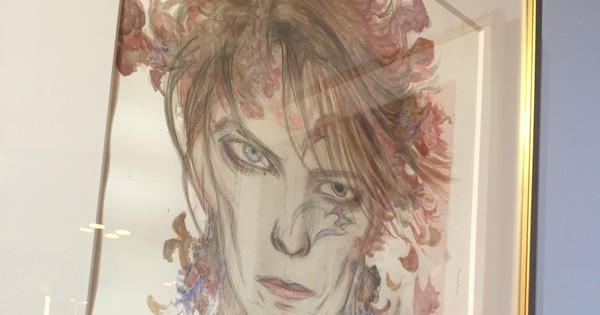 Final Fantasy's Yoshitaka Amano Art Exhibit Features David Bowie Pieces