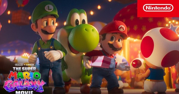 The Super Mario Galaxy Movie's New Video Highlights Yoshi, New April 1 Debut