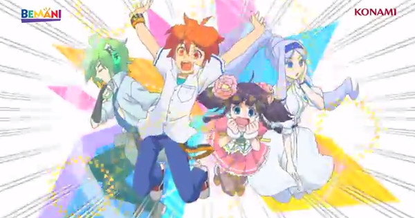 New pop'n music Rhythm Game Announced with Anime Video - News - Anime ...
