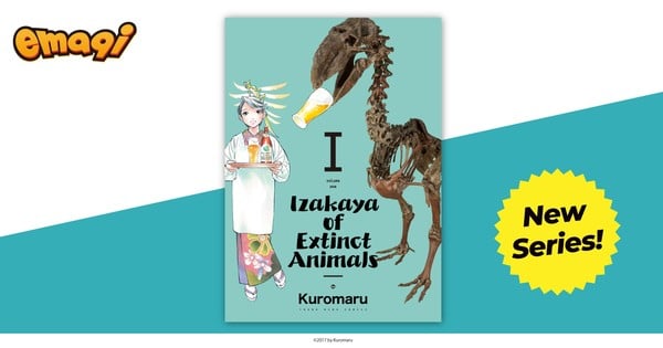 Emaqi Releases Izakaya of Extinct Animals, The Gene of AI, More Manga in English