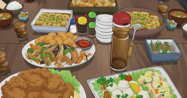 Dinner and anime food anime #1744958 on animesher.com