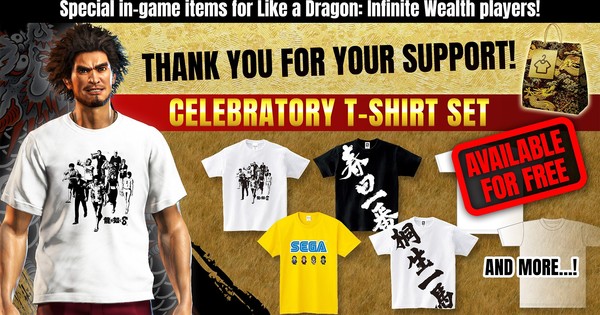 Like A Dragon Infinite Wealth Game Makes Waves, Reaching 1 Million Copies Sold Globally”