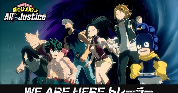 My Hero Academia: All's Justice Game Streams Cinematic Trailer