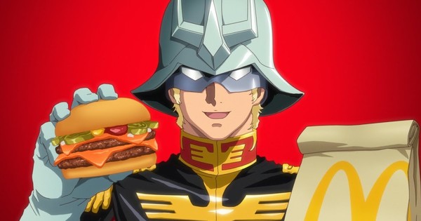 コミック・アニメ McDonald's Hamburger McDonald's Japan is selling Gundam burgers, endorsed by anime's
