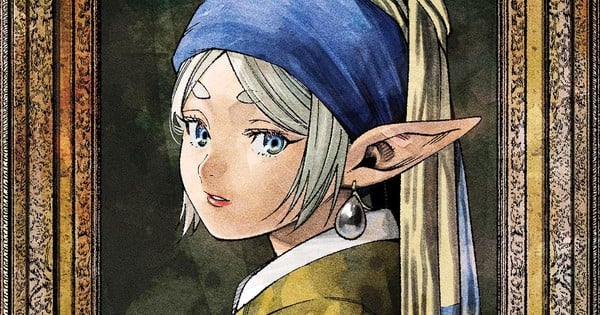 Frieren Transforms into Vermeer's Girl with a Pearl Earring