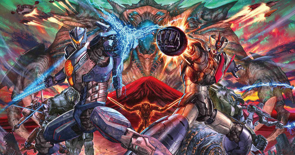 Pacific Rim 2 Jaegers Fight Kaiju with Mazinger Z in Promo