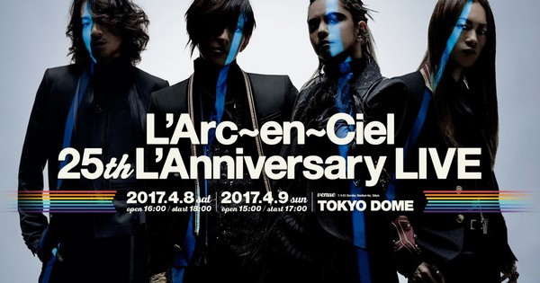L'Arc-en-Ciel Concert Gets Live Viewings in Hong Kong, Taiwan