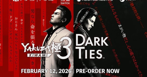 Yakuza Kiwami 3 & Yakuza 3 Dark Ties: Double the Dragon, Double the Fun!  February 12th Release Date Announced!