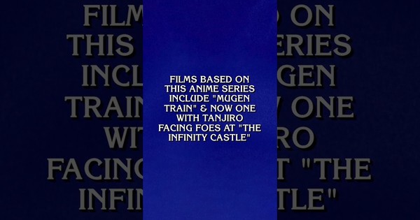 Demon Slayer Takes Over Jeopardy!  🔥  Has the Anime Conquered ALL of America?