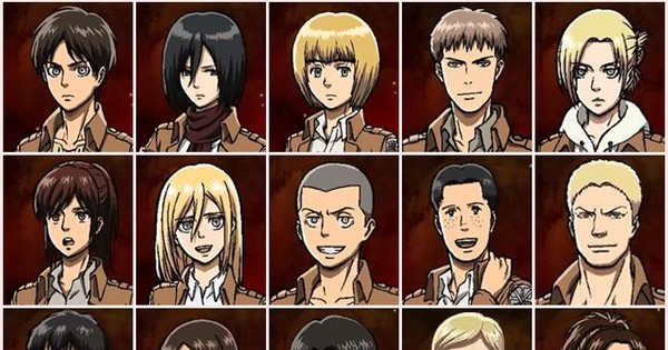 Aot Characters Names List - bmp-story