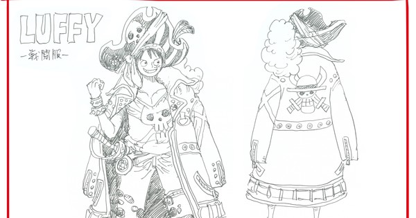 One Piece Film Red Reveals 'Battle Wear' Character Designs for