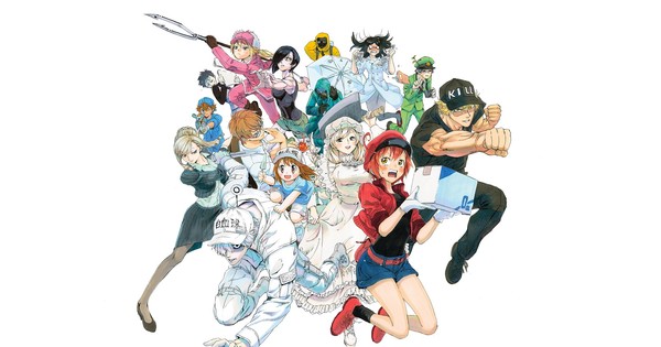 New Cells at Work! Film Key Visuals and Trailer Unveiled, MOSHI MOSHI  NIPPON