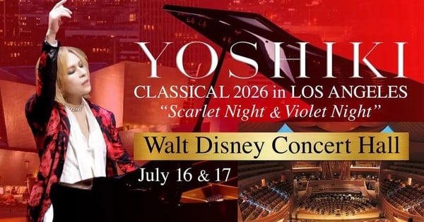 YOSHIKI returns to L.A. for two LIVE concerts in July 16-17