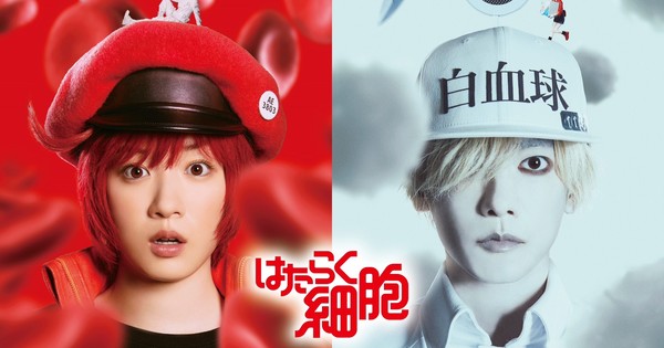 Live-Action Cells at Work! Film's Teaser Unveils Main Cast ...