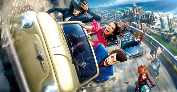 Universal Studios Japan's Detective Conan, Lupin III ...