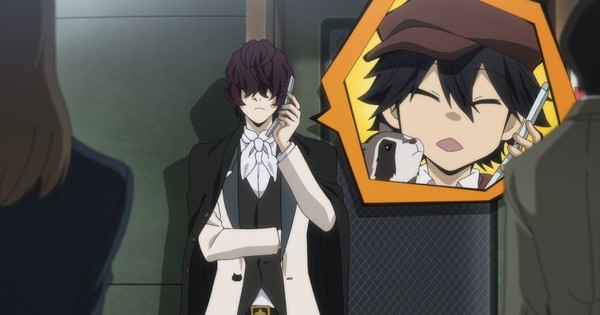 Bungou Stray Dogs Episode 1 First Impressions - Dazai Osamu & Edogawa Ranpo  References 