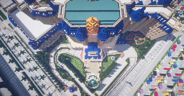 Somebody Recreated The Entirety Of Tokyo Disneyland In Minecraft Interest Anime News Network