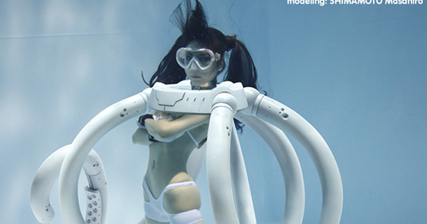 Underwater Girls in Knee Socks Model Tentacle Mecha - Interest - Anime
