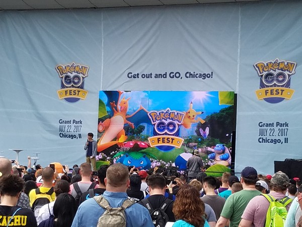 Disfrutando de Pokémon GO Fest A pesar de sus problemas