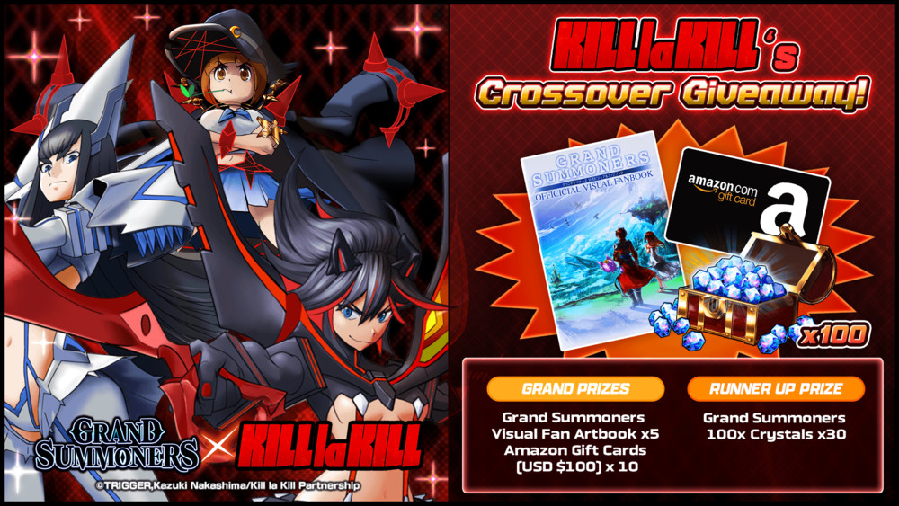 KILL la KILL Powers Up in Massively Updated Collaboration with GRAND SUMMONERS KILL la KILL Powers Up in Massively Updated Collaboration with GRAND SUMMONERS