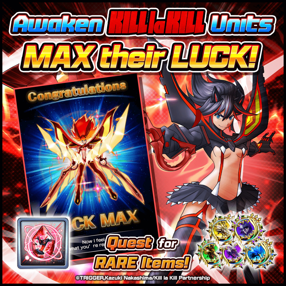 KILL la KILL Powers Up in Massively Updated Collaboration with GRAND SUMMONERS KILL la KILL Powers Up in Massively Updated Collaboration with GRAND SUMMONERS