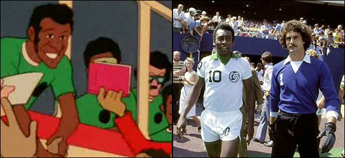 Pele, Shep and Lupin III