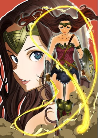 wonder woman shingo adachi