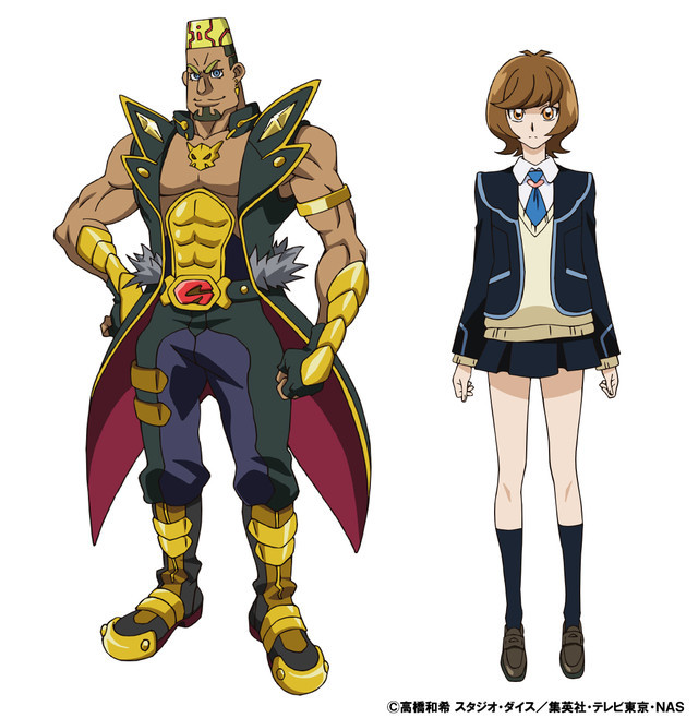 nuovi personaggi di Yu-Ghi-Oh! VRAINS