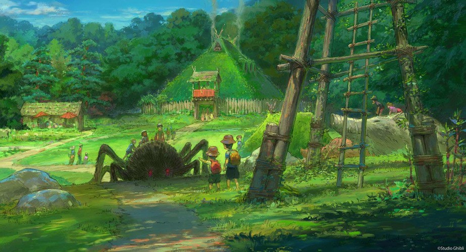Ghibli Park Teases Mononoke Village, Kiki's Area in New Art - News