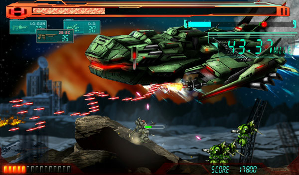 And the battleship spews a fusillade of deadly '80s concert effects!