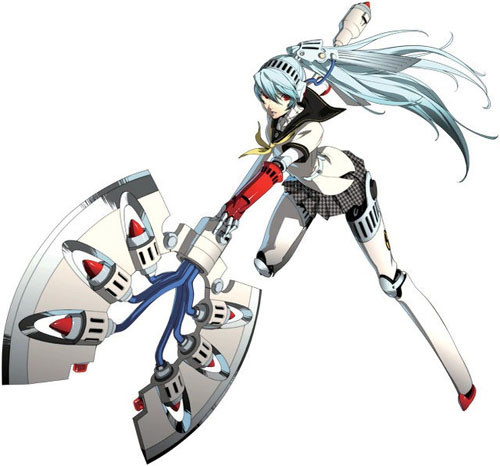 Her axe lets her put lipstick on SIX people at once!