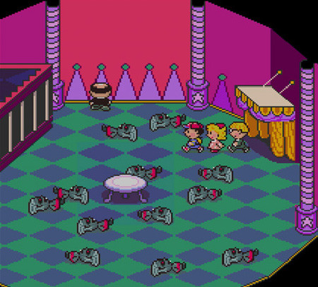 A happy, fun game about...oh, no....