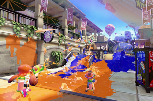 My favorite scene in Splatoon is where Splarlie Spleen guns down Splom Splerenger. And don't miss Johnny Depp!