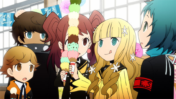 The entirety of Persona Q is a bad dream brought on by eating five pounds of ice cream in one go. Wouldn't put it past the writers.