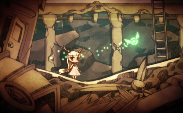 Press the triangle button to GIVE IN TO DESPAIR.